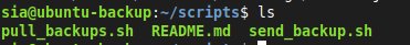 Structure dossier scripts